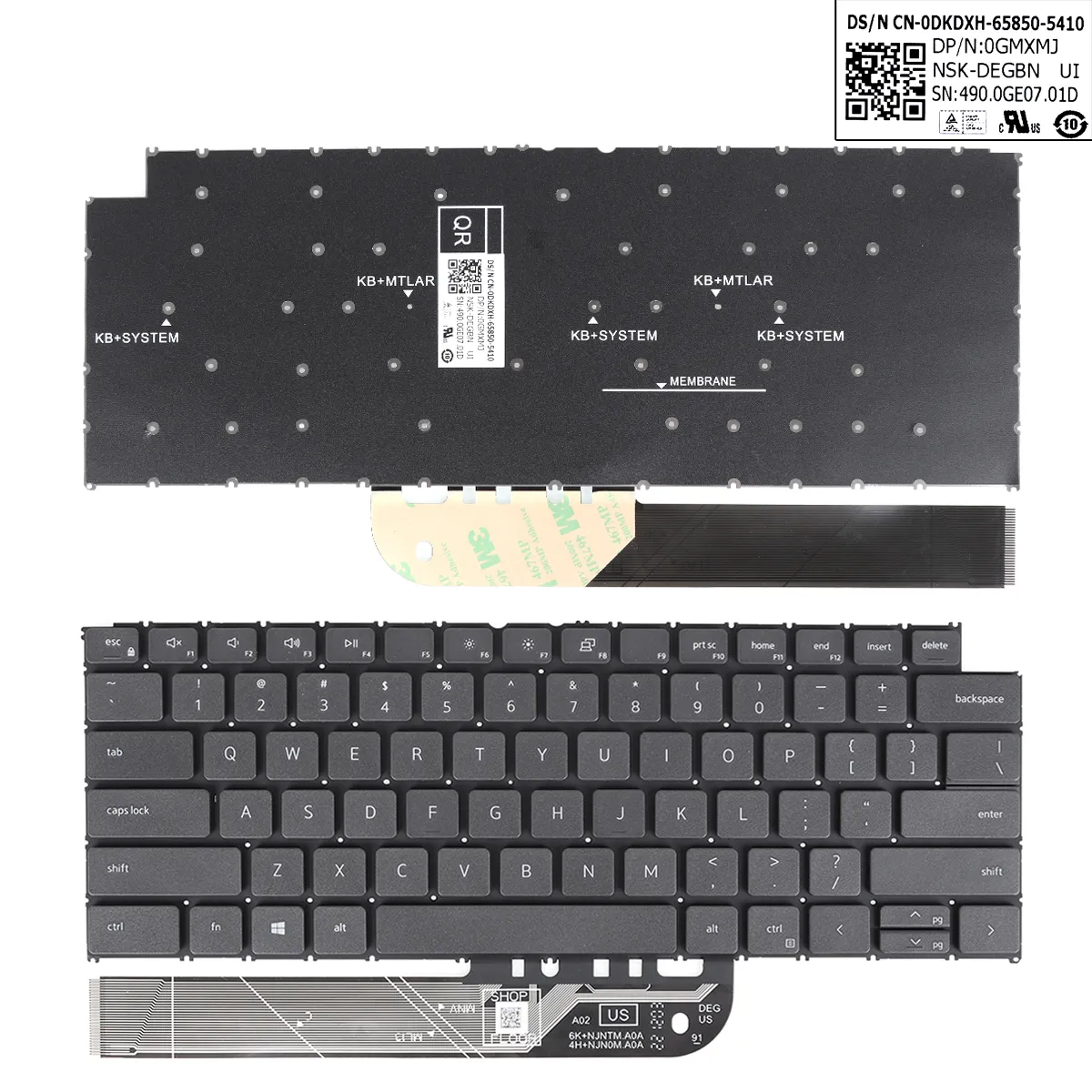 Picture of Dell Vostro 5310 5320 5410 5415 P143G Latitude 3320 3420 BLACK(Without FRAME,WIN8)